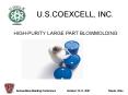 U'S'COEXCELL, INC' PowerPoint PPT Presentation