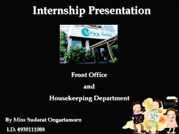 Internship Presentation