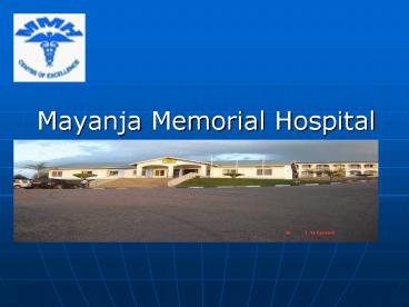 Mayanja Memorial Hospital