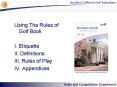 Using The Rules of Golf Book PowerPoint PPT Presentation