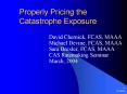 Properly Pricing the Catastrophe Exposure PowerPoint PPT Presentation