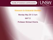 Monday May 26 121pm