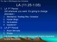 LA 11:251:05 PowerPoint PPT Presentation