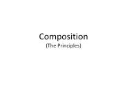 Composition (The Principles)
