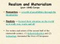 Realism and Materialism post1848 Europe PowerPoint PPT Presentation