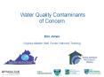 Water Quality Contaminants of Concern PowerPoint PPT Presentation