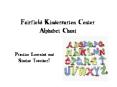 Fairfield Kindergarten Center Alphabet Chant PowerPoint PPT Presentation