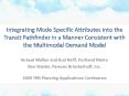 Integrating Mode Specific Attributes into the Transit Pathfinder in a Manner Consistent with the Mul PowerPoint PPT Presentation