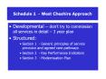 Schedule 1 West Cheshire Approach PowerPoint PPT Presentation