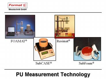 PU Measurement Technology