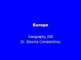 Europe PowerPoint PPT Presentation