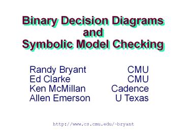 Binary%20Decision%20Diagrams%20and%20Symbolic%20Model%20Checking