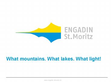 What mountains. What lakes. What light!