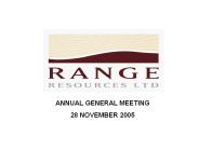 ANNUAL GENERAL MEETING