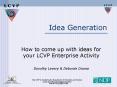 Idea Generation PowerPoint PPT Presentation