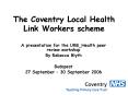 The Coventry Local Health Link Workers scheme PowerPoint PPT Presentation