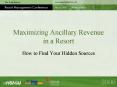 Maximizing Ancillary Revenue in a Resort PowerPoint PPT Presentation