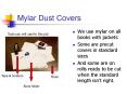 Mylar Dust Covers PowerPoint PPT Presentation