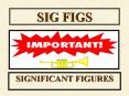 SIG FIGS PowerPoint PPT Presentation