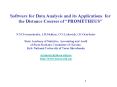 Software for Data Analysis and its Applications for the Distance Courses of PROMETHEUS PowerPoint PPT Presentation