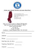 Order your Liberty Patriots Lacrosse Wind Pant PowerPoint PPT Presentation