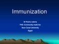 Immunization PowerPoint PPT Presentation