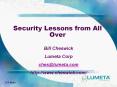 Security%20Lessons%20from%20All%20Over PowerPoint PPT Presentation
