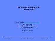 LDEO/Instrument Lab    1