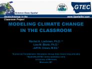 MODELING CLIMATE CHANGE