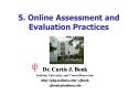 5. Online Assessment and Evaluation Practices PowerPoint PPT Presentation