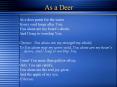 As%20a%20Deer PowerPoint PPT Presentation