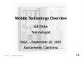 Mobile Networks PowerPoint PPT Presentation