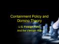 Containment Policy and Domino Theory PowerPoint PPT Presentation