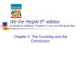 We the People 5th edition by Benjamin Ginsberg, Theodore J' Lowi and Margaret Weir PowerPoint PPT Presentation