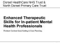 Enhanced Therapeutic Skills for Inpatient Mental Health Professionals PowerPoint PPT Presentation