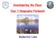 Investigating My Place Year 7 Geography Fieldwork PowerPoint PPT Presentation