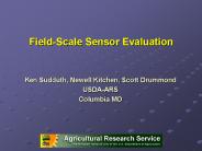 FieldScale Sensor Evaluation