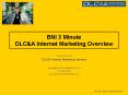 BNI 3 Minute DLC PowerPoint PPT Presentation