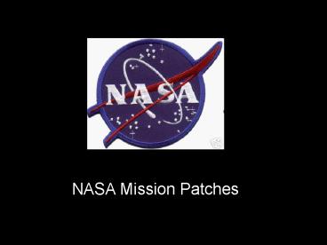Mission Patches