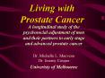 Living with Prostate Cancer PowerPoint PPT Presentation