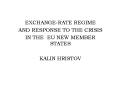 EXCHANGERATE REGIME PowerPoint PPT Presentation