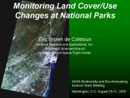 Monitoring Land CoverUse Changes at National Parks