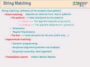 String Matching