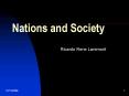 Nations and Society PowerPoint PPT Presentation
