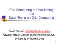 Grid Computing in Data Mining and Data Mining on Grid Computing PowerPoint PPT Presentation