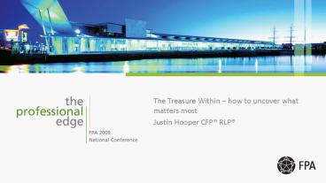 The Treasure Within how to uncover what matters most