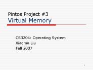 Pintos Project