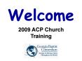 2008 Annual Church Profile PowerPoint PPT Presentation