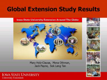 Global Extension Study Results