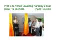 Prof'C'N'R'Rao unveiling Faradays Bust Date: 19'05'2006' Place: CECRI PowerPoint PPT Presentation